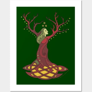 Celtic Tree Spirit Posters and Art